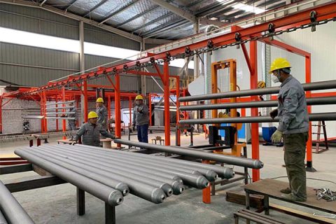 鋼管噴涂設備（外壁噴涂）