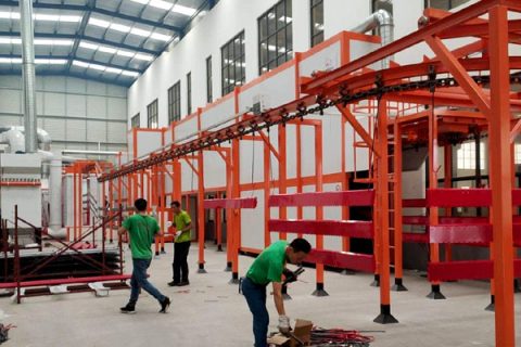 農機噴涂流水線