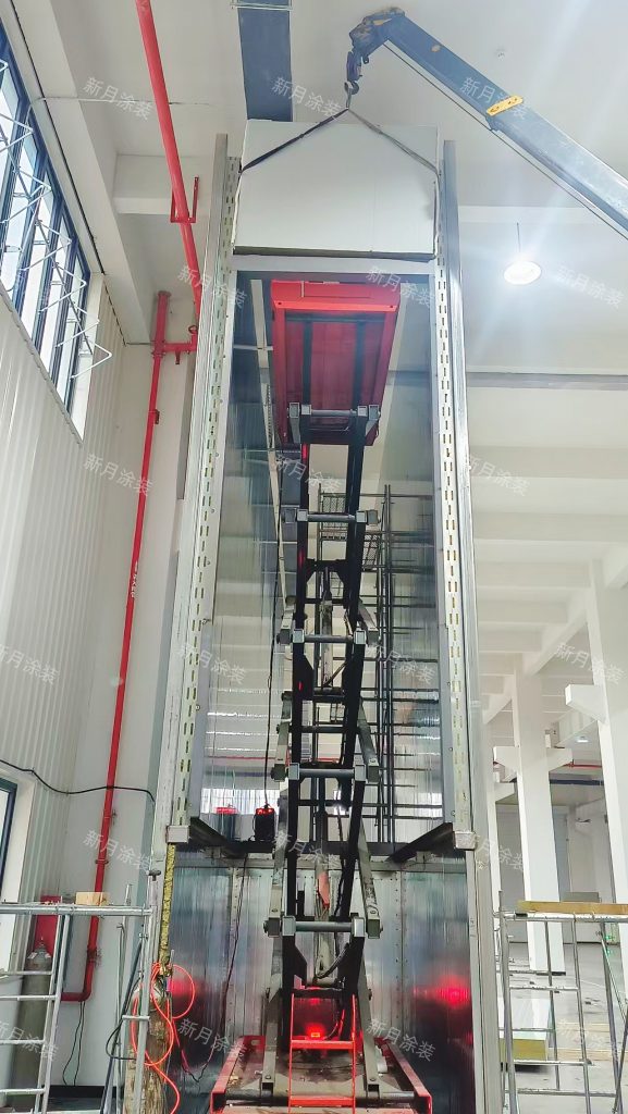 不負所托｜新月涂裝常州噴涂流水線安裝火熱進行中！